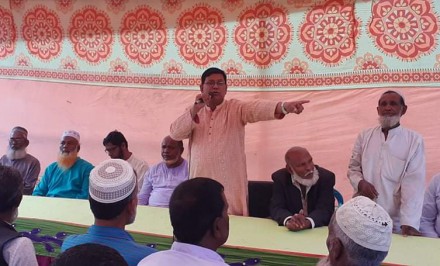 ইউ'পি নির্বাচনে নৌকার মনোনয়ন প্রত্যাশী আঃ মতিনের গনসংযোগ