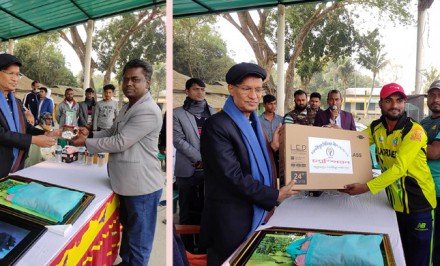 শাহজাদপুরে ক্রিকেট প্রিমিয়ার লীগের ফাইনাল খেলা অনুষ্ঠিত