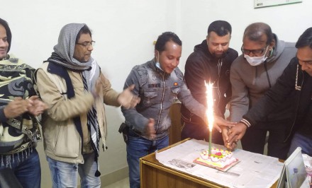 সাংবাদিক কোরবান আলী লাভলুর জন্মদিন পালন