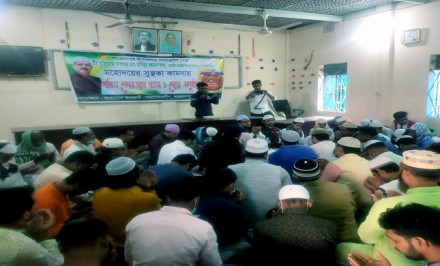 হাসিবুর রহমান স্বপন এমপির রোগ মুক্তি কামনায় মিলাদ ও দোয়া অনুষ্ঠিত