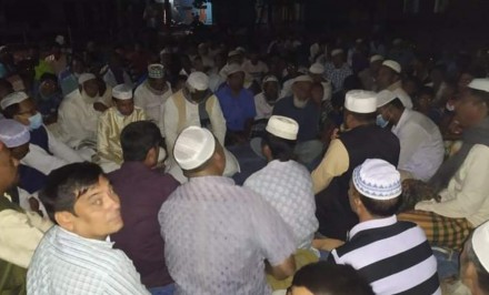 পোতাজিয়ায় এমপি স্বপনের রোগমুক্তি ও সুস্থ্যতা কামনায় মিলাদ ও দোয়া মাহফিল অনুষ্ঠিত