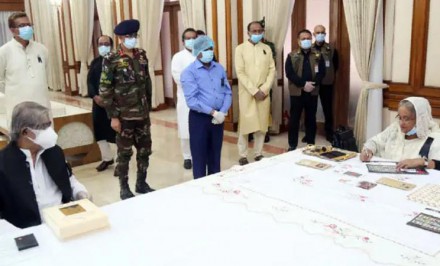 করোনা পজিটিভ শুধাংশু প্রধানমন্ত্রীর সামনে