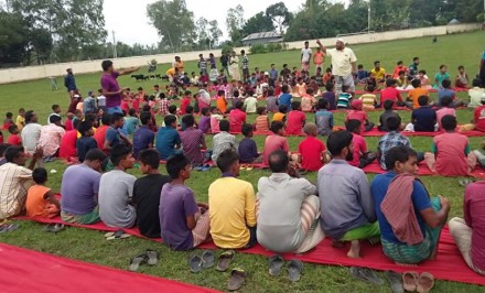 বঙ্গবন্ধুর শাহাদত বার্ষিকীতে মেরিনা জাহান কবিতার উদ্যোগে মিলাদ মাহফিল অনুষ্ঠিত