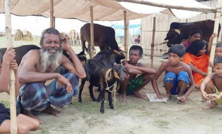 যমুনার পানি কমছে, বাড়ছে নদীভাঙন, পানিবাহিত রোগ