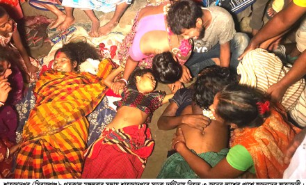 শাহজাদপুরে মর্মান্তিক সড়ক দুর্ঘটনায় একই পরিবারের শিশুকন্যাসহ নিহত ৩; আহত ২