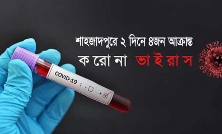 শাহজাদপুরে ২ দিনে করোনায় আক্রান্ত ৪