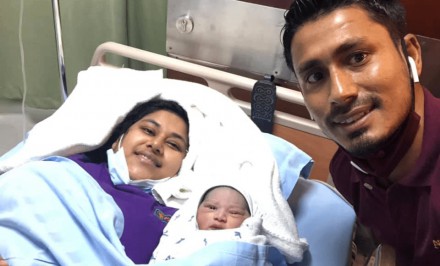 দ্বিতীয় সন্তানের বাবা হলেন আশরাফুল