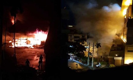 ইউনাইটেড হাসপাতালে আগুন, পাঁচ জনের মরদেহ উদ্ধার