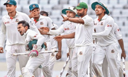 টেস্টে ৫ পয়েন্ট হারিয়ে ৯ নম্বরে বাংলাদেশ