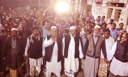 শাহজাদপুরের রূপপুরে নৌকার নির্বাচনী অফিস উদ্বোধন