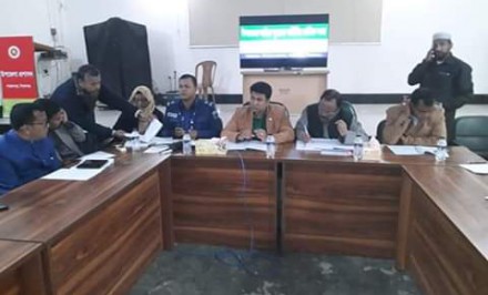 শাহজাদপুরে আইন শৃঙ্খলা বিষয়ক সভা অনুষ্ঠিত