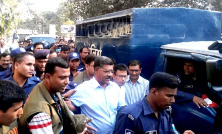 সাংবাদিক শিমুল হত্যা : রিমান্ড শেষে মেয়র মিরুসহ ৬ আসামির কারাগারে