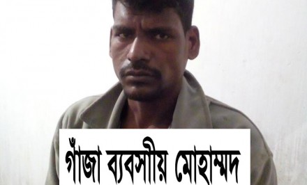 শাহজাদপুরে ১’শ গ্রাম গাঁজাসহ গাজা ব্যবসায়ী মোহাম্মদ গ্রেফতার