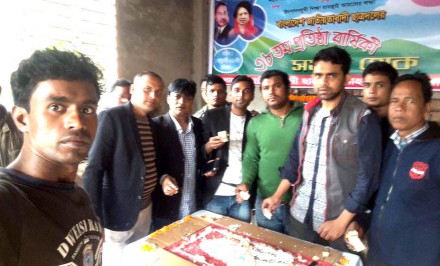 শাহজাদপুরে ছাত্রদলের ৩৮তম প্রতিষ্ঠা বার্ষিকী পালিত