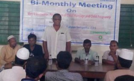 বেলকুচির রাজাপুর ইউনিয়নে শিশু বিবাহ ও গর্ভধারন প্রতিরোধ কর্মশালা