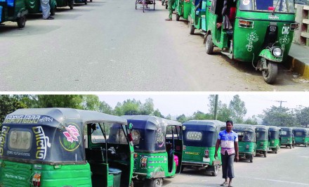 শাহজাদপুরের পূর্বাঞ্চলের ২ লাখ মানুষ লাইসেন্স বিহীন সিএনজি টেম্পুচালকদের হাতে জিম্মি।