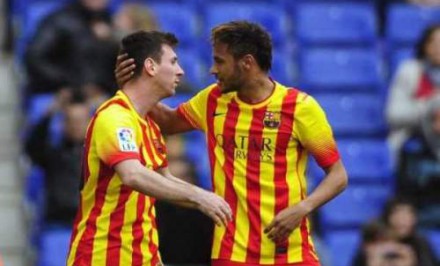 নেইমারের জোড়া গোল, নেপথ্যে মেসি