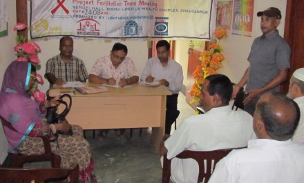 লাইট হাউস শাহজাদপুর ড্রপ ইন সেন্টারে প্রজেক্ট ফ্যাসিলিটেশন টিম গঠন