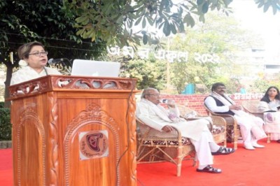 রবীন্দ্র বিশ্ববিদ্যালয়ে শহীদ দিবস ও আন্তর্জাতিক মাতৃভাষা দিবস পালিত